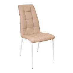 Стул Сохо (каркас белый к/з капучино) Стул Сохо (каркас белый к/з капучино)