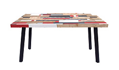 Стол Фостер М 1200*800*750 Ноги КС-60 /черный металл (комплект) (Ньюпорт 3811) Стол Фостер М 1200*800*750 Ноги КС-60 /черный металл (комплект) (Ньюпорт 3811)