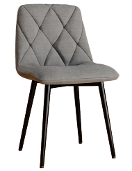 Стул DL-2401 (серая Velvet HLR-20) Стул DL-2401 (серая Velvet HLR-20)