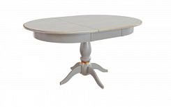 Стол Визард 1200(1600)*840*765 (тон серый RAL7038 + патина золото) Стол Визард 1200(1600)*840*765 (тон серый RAL7038 + патина золото)