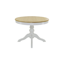 Стол Лотос D=1070(1500)*764 (тон 501 (комб) (столешница тон б/т / подстолье тон 201)) Стол Лотос D=1070(1500)*764 (тон 501 (комб) (столешница тон б/т / подстолье тон 201))